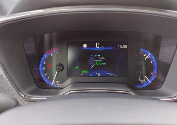 Toyota Corolla cena 113700 przebieg: 19000, rok produkcji 2022 z Katowice małe 29